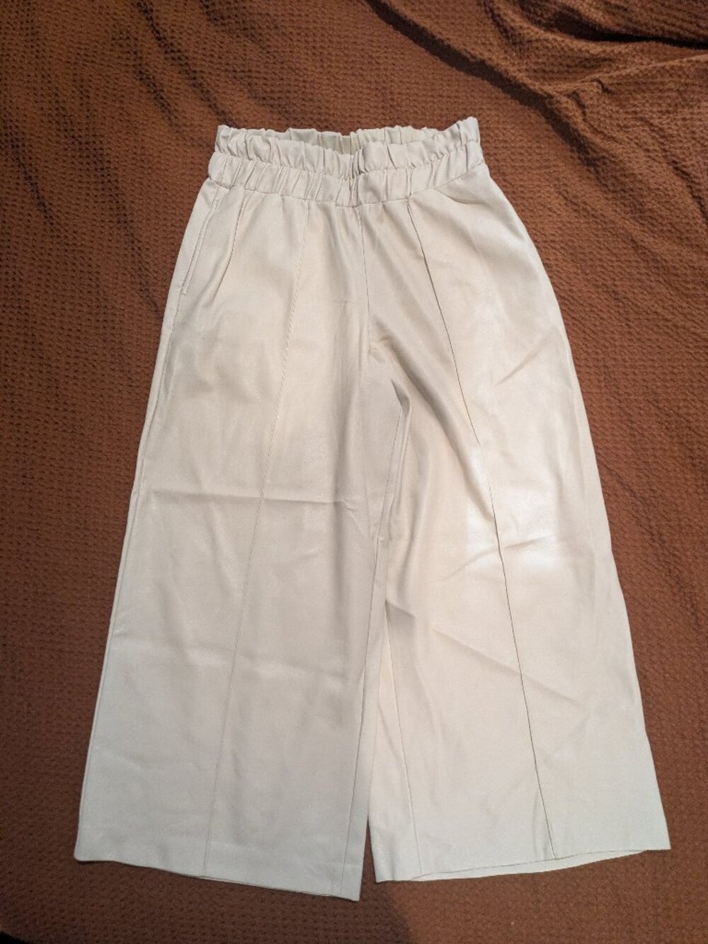 NWT Express Faux Leather Cropped Pants